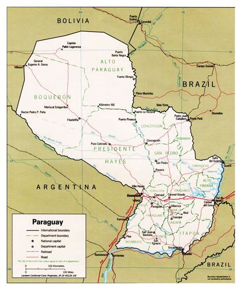 important cities in paraguay.
